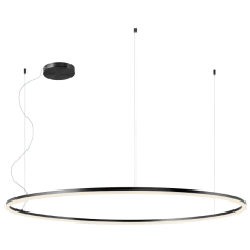 REDO 01-1965-TRIAC ORBIT závesné svietidlo D1500mm LED 110W/8793lm 4000K čierna