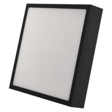 Emos ZM6343 LED NEXXO stropní/nástěnné přisazené klasické svítidlo čtverec 225 × 225 × 42 mm 21W 1900lm 3000/3500/4000K černá