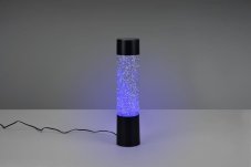 TRIO Reality R50871032 GLITTER dekoratívna stolná lampička SMD LED V340mm 0,9W RGB čierna matná