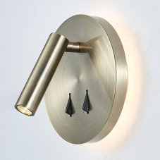 SP.7349-02B-ANT-B ITALUX Nelly moderní lampička 9W LED bílé světlo (3200K) IP20