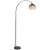 GLOBO 58227BS NEWCASTLE stojací lampa V1960mm 1xE27 matná černá, kouřová