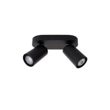 LUCIDE 23954/11/30 XYRUS stropné bodové stmievateľné svietidlo/spot 2xGU10/5W W9 L20 H12.5cm čierna