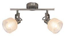 Rabalux 5438 Francis bodové svietidlo/spot 330mm 2xE14 2x28W IP20 matný chróm
