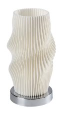 RABALUX 74189 Tiana stolná lampička V210mm 1xE14 chrómová, biela