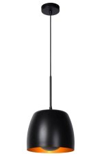 LUCIDE 30488/01/30 NOLAN závěsné svítidlo D240mm 1xE27 černá
