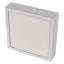 Emos ZM6145 LED NEXXO stropní/nástěnné přisazené klasické svítidlo čtverec 225 × 225 × 42 mm 21W 1900lm 4000K bílá