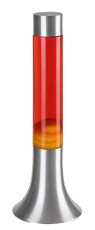 RABALUX 76025 Poppilol lávová lampa D55mm LED 25W/34lm 3000K strieborná, červená