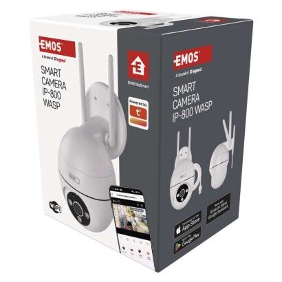 EMOS H4057 GoSmart Venkovní kamera WASP IP-800 110° IP65 bílá