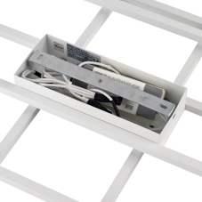 IdealLux 230726 FRAME-1 PL stropné LED svietidlo 31W 2200lm 3000K IP20 biela