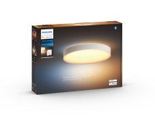 Philips HUE LED White Ambiance 41160/31/P6 Enrave L stropné svietidlo 33,5W 4300lm 2200-6500K 42,5cm biele stmievateľné BlueTooth + HUE Switch