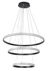 RABALUX 72260 Grete závesné svietidlo D800mm LED 100W/4450lm 3000K čierna, biela
