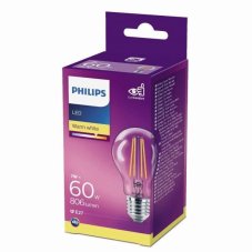 Philips 8718699665289 LED žiarovka E27 7W/60W 806lm 2700K A60 filament