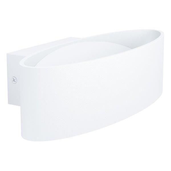 Eglo 98541 MACCACARI Nástěnné svítidlo LED 10W 3000K bílá / průhledná