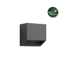 Philips 8720169351318 UltraEfficient Alix vonkajšie nástenné svietidlo efektné LED 4,3W/800lm 2700K IP44 antracitová