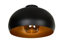 LUCIDE 30186/38/30 SHARAN stropné svietidlo D380mm 1xE27 čierna, dymová