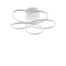 IdealLux 227825 KAROL PL D65 stropné LED svietidlo 45W 6900lm 4000K IP20 biela