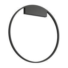 REDO 01-2831 FEBE nástěnné svítidlo D800mm LED 50W/3250lm 3000K černá, switchdimmer