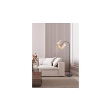 TRIO 419090144 JULIETA stojaca lampa 1xE27 V1560mm čierna, béžová