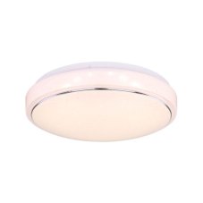 GLOBO 48408-18 KALLE stropní svítidlo LED D285mm 18W/1100lm 3000K bílá, opál, starlight efekt