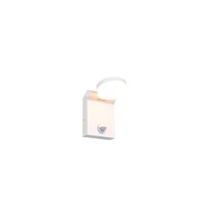 TRIO 245569131 ADOUR vonkajšie nástenné svietidlo so senzorom SMD LED 7W/750lm 2300+3000+4000K IP44 biela matná