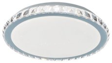 RABALUX 2420 Cressida stropní svítidlo LED D405mm 24W/1720lm 4000K chromová, bílá. starlight efekt