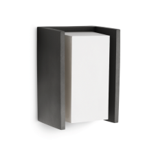 Philips 16351/93/PN Bridge vonkajšie nástenné svietidlo E27 1x42W IP44 antracitové