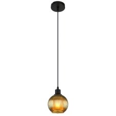 GLOBO 15638G ZUMBA závesné svietidlo D150mm 1xE27 čierna, zelená