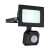 GLOBO 34247BS HELGA venkovní svítidlo/reflektor se senzorem LED 10W/750lm 6000K IP44 černá