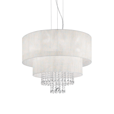 Závěsné svítidlo / Luster Ideal lux 068299 OPERA SP6 BIANCO 6xE27 60W bílá