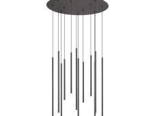 Ideal Lux 341095 FILO závesné svietidlo D600mm LED 19W 1750/1520lm 2700K čierna