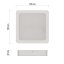 Emos ZM6452 LED RUBIC stropní/nástěnné přisazené klasické svítidlo čtverec 220 × 220 × 42 mm 24W 2400lm 4000K bíla
