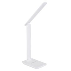 GLOBO 58400W BULLA dotykové stolové svietidlo LED 5W/400lm 3000-4500-6000K biela imitácia kože, stmievateľné