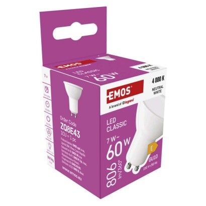 Emos LED žárovka G10 ZQ8E43 Classic MR16 7W 800lm 4000K neutrální bílá