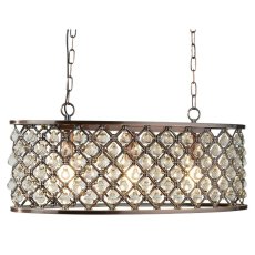 Searchlight 6953-3CU MARQUISE závesné svietidlo E14 3x7W