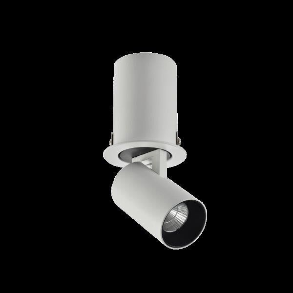 AZzardo AZ2828 Technoline LUNA 15W DIMM WHITE přisazené bodové LED svítidlo / spot 15W / 1270lm IP20 bílá / černá