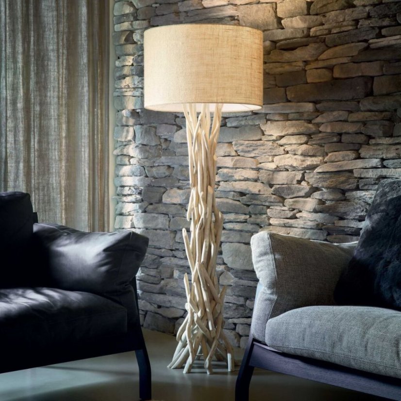 Stojanové svietidlo Ideal lux 148939 DRIFTWOOD PT1 1xE27 60W drevo