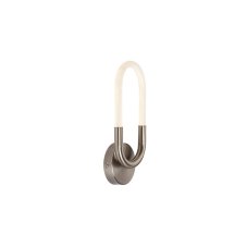 RABALUX 71138 Irelia nástenné svietidlo LED 9W/650lm 4000K saténový chróm, biela