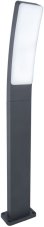 LUTEC 7288902118 KIRA exteriérový záhradný stĺpik LED 17,3W 1100lm 4000K IP54 tmavá šedá