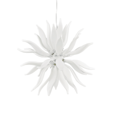 Závesné svietidlo Ideal lux 112268 LEAVES SP12 BIANCO 12xG9 40W