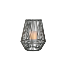 TRIO R55256111 MINEROS vonkajšie dekoračné solárne svietidlo LED D260mm 0,2W šedá
