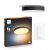 Philips HUE LED White Ambiance 41161/30/P6 Enrave XL stropné svietidlo 48W 6100lm 2200-6500K 55,1cm čierne stmievateľné BlueTooth + HUE Switch