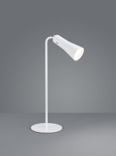 TRIO Reality R52121131 MAXI dotykové stolové svietidlo SMD LED V360mm 2W/200lm 3000K biela matná, nabíjateľná batéria, USB-C