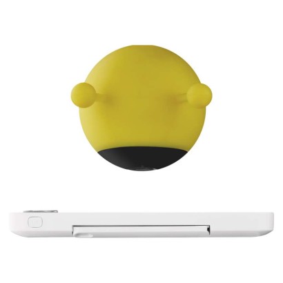 Emos H4052 GoSmart Otočná dětská chůvička GUARD s monitorem, bílá a žlutá, Wi-Fi
