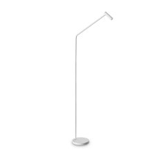 Ideal Lux 295473 EASY stojacia lampa LED V1280mm 3,5W 250/210lm 3000K biela