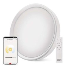 Emos ZM5191 LED GoSmart stropní/nástěnné přisazené klasické svítidlo kruh průměr 400 × 70 mm 30W 1800lm 2700–6500K bílá