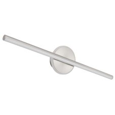 GLOBO 41924N PEPE nástenné svietidlo nad zrkadlo š608mm LED 10W/720lm 4000K IP44 matný nikel