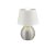 TRIO Reality R50631089 Luxor stolové svietidlo 1xE27 strieborná, biela