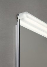 REDO 01-2332 ERMES nástenné svietidlo na zrkadlo š600mm LED 12W/907lm 4000K IP44 chróm, biela