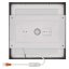 Emos ZM6343 LED NEXXO stropní/nástěnné přisazené klasické svítidlo čtverec 225 × 225 × 42 mm 21W 1900lm 3000/3500/4000K černá