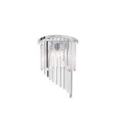 Nástenné svietidlo Ideal lux 168913 CARLTON AP3 CROMO 3xE14 40W chróm